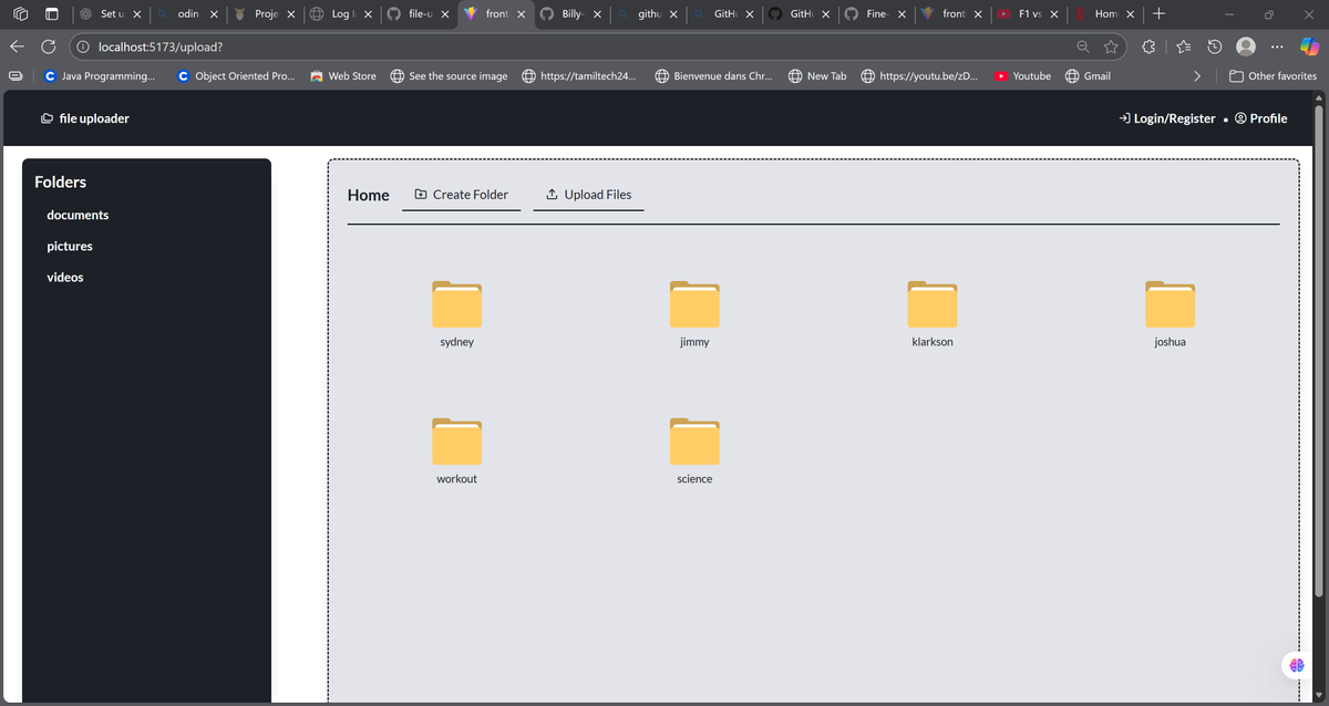gmax_digital_'s tweet photo. Update on my full-stack folder application mini-project.
Implemented front end folder Crud operations and file upload functionality in my front-end drawing inspiration from the adjacent link-list algorithm
Suggestions and feedback are well appreciated
#WebDev #code #sofware https://t.co/HM9Elmydkj