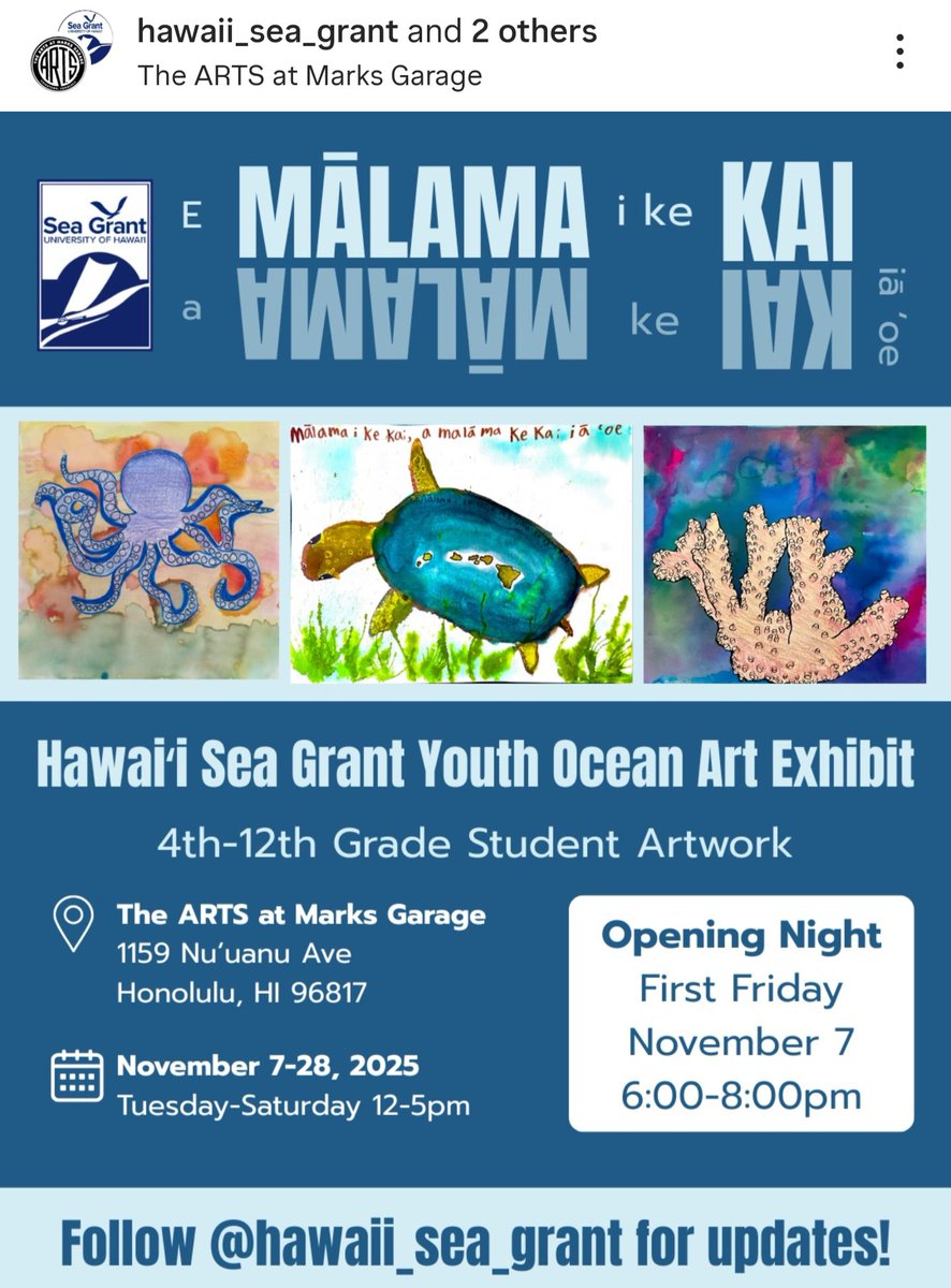 Espero808's tweet photo. Art Events for this weekend in Honolulu! https://t.co/cVcdmL747s