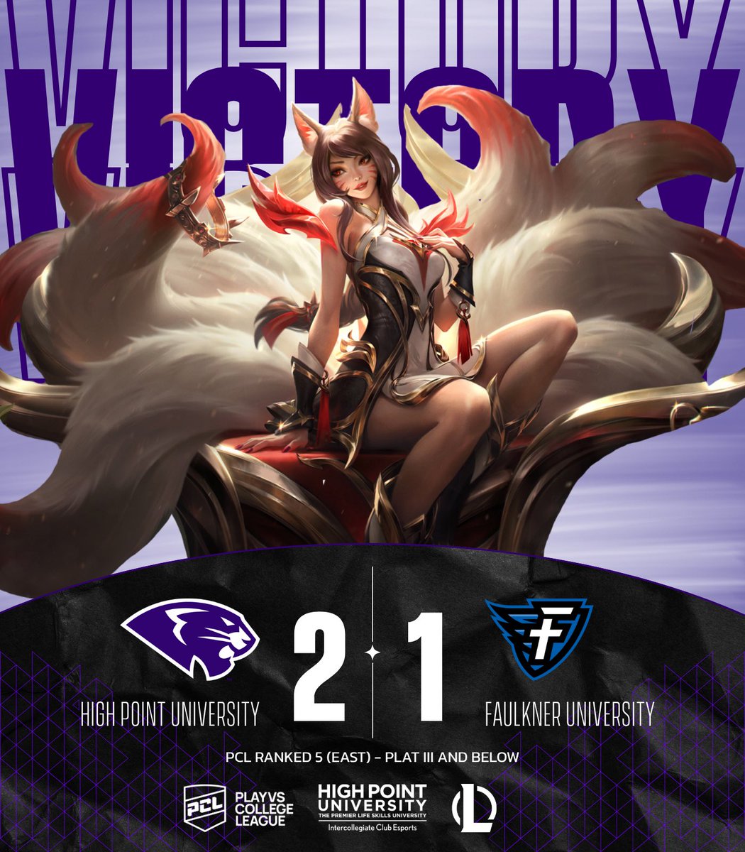 HPU League of Legends takes down <a href="/FaulknerESports/">FaulknerESports</a> !