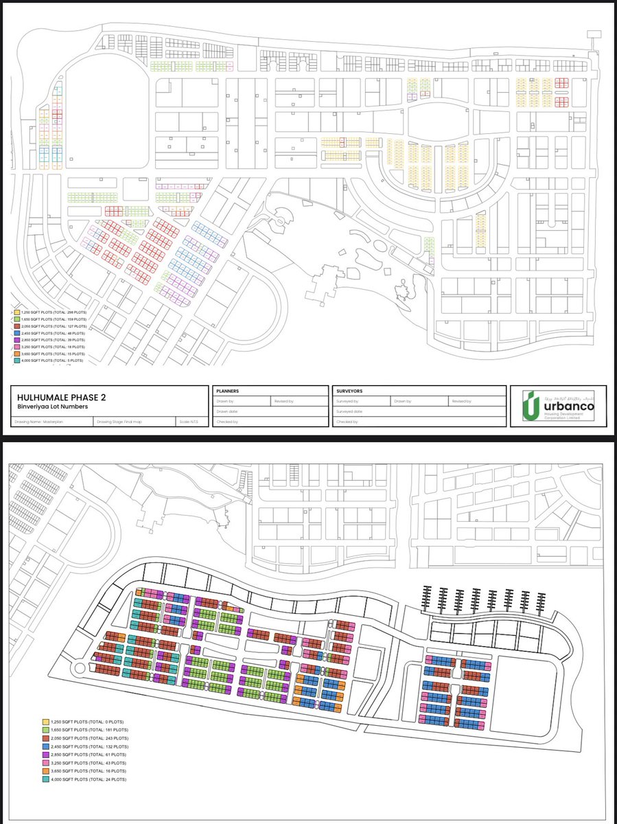 thomasloodhifa's tweet photo. When you compare, you can see the level of damage Binveriya Scheme caused even from an urban development point of view. Phase 2 was set to become a city with jobs, commercial activity, tourism, boating etc. Now it's just a place for sleeping. https://t.co/QtqDPteW6g