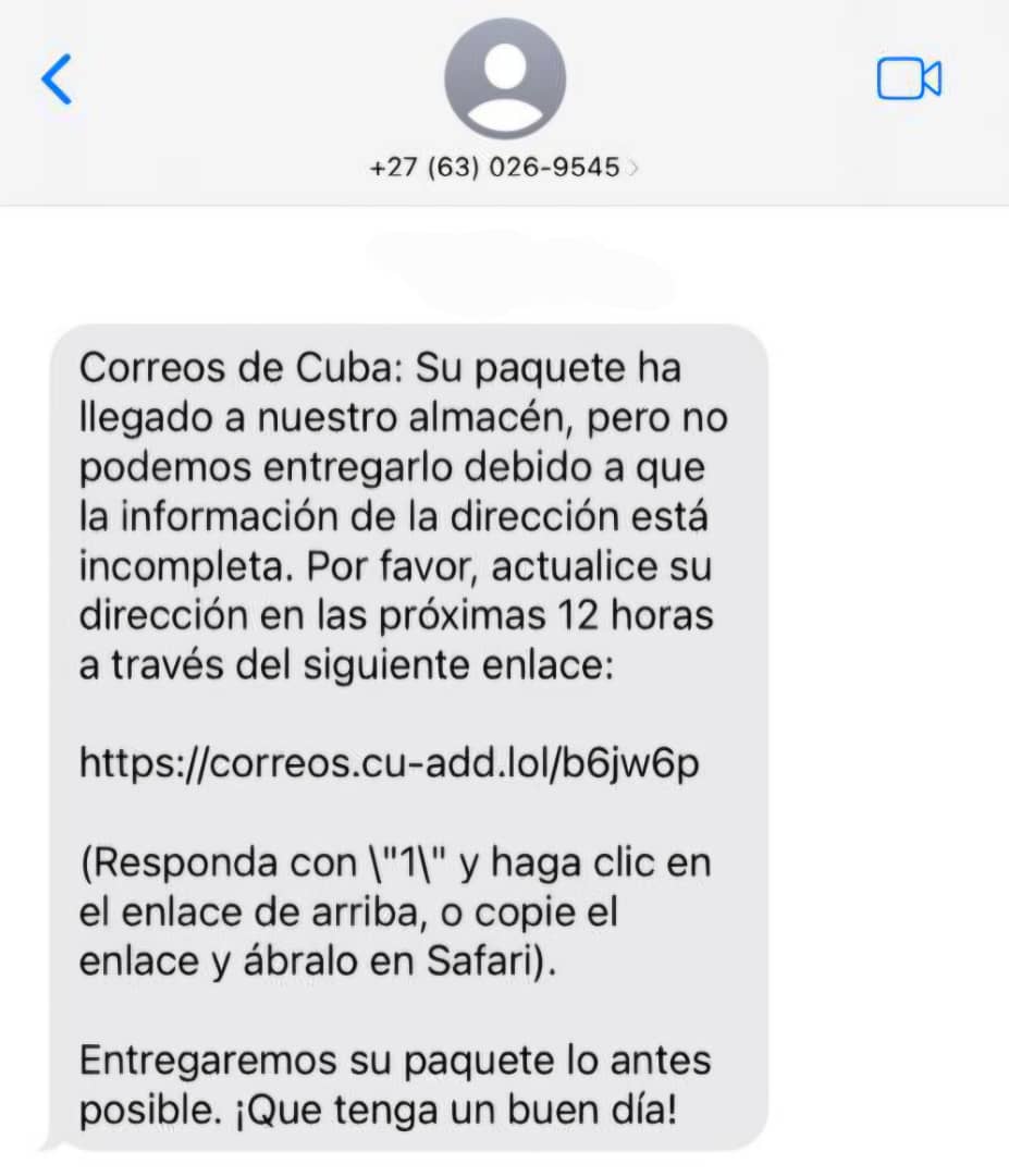 #Cuba NOTA INFORMATIVA...

Los detalles 👉correos.cu/2025/11/04/not…

#CorreosdeCuba
#270AñosAlServicioDeTodos