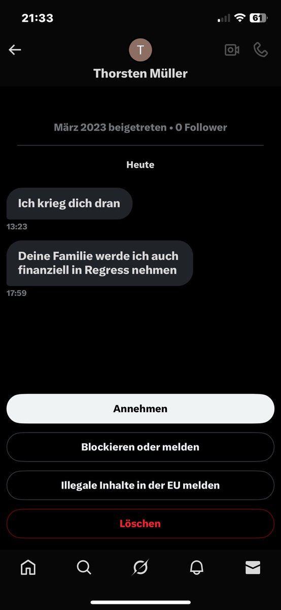 Er wird mich zu Fall bringen😔