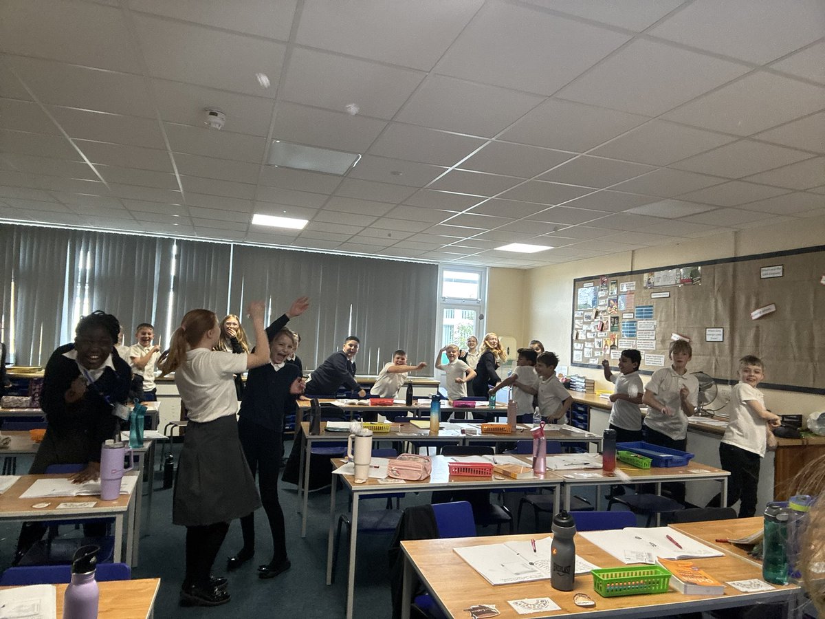 When you tell your class to record their ideas about our new ‘writing hook’ on a piece of paper, screw it up and then throw it like a snowball!!!
(This wasn’t a waste of paper - we then ‘shared our snowballs’ and used them within the lesson!) 
A great way to introduce our topic!