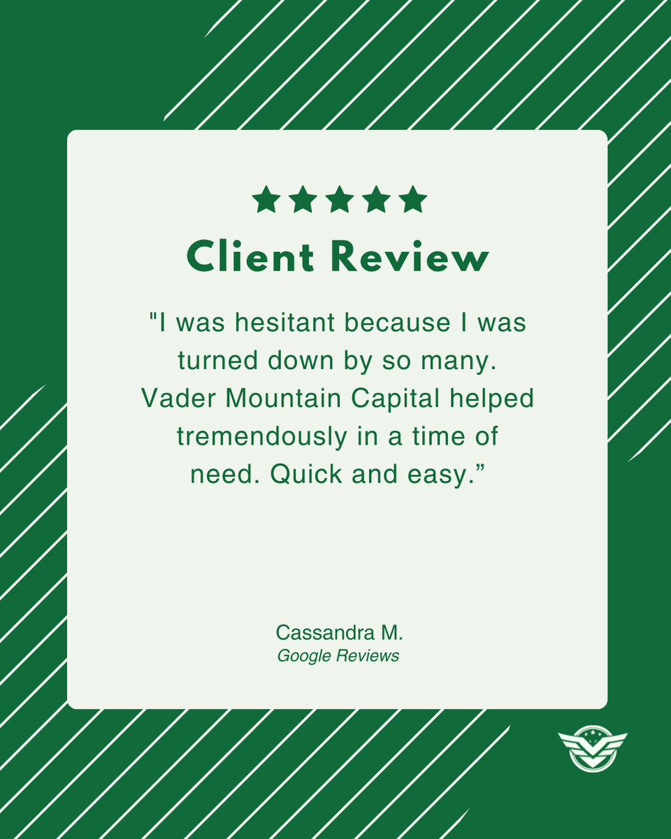 VaderCapital's tweet image. Turned down before? Don’t give up. 💼 We step in when your business needs a hand — quick, easy, and reliable. 

#VaderMountainCapital #SmallBusinessHelp #FastFunding
