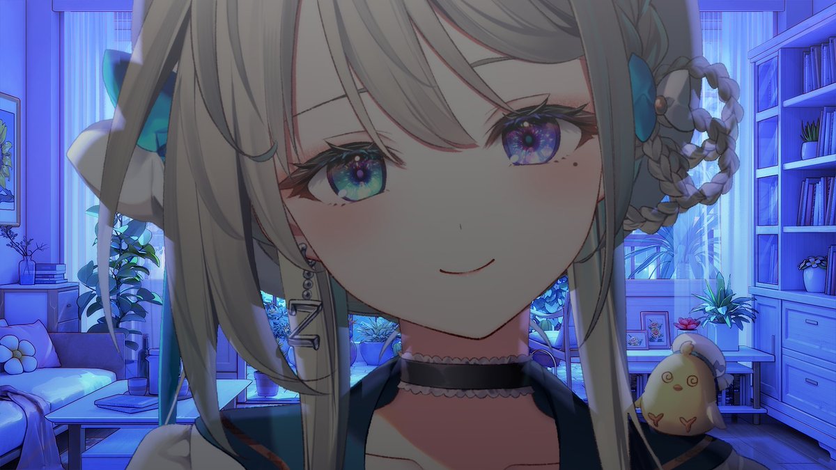 あじゅが寝るまでが夜🌛 おはよう☀️