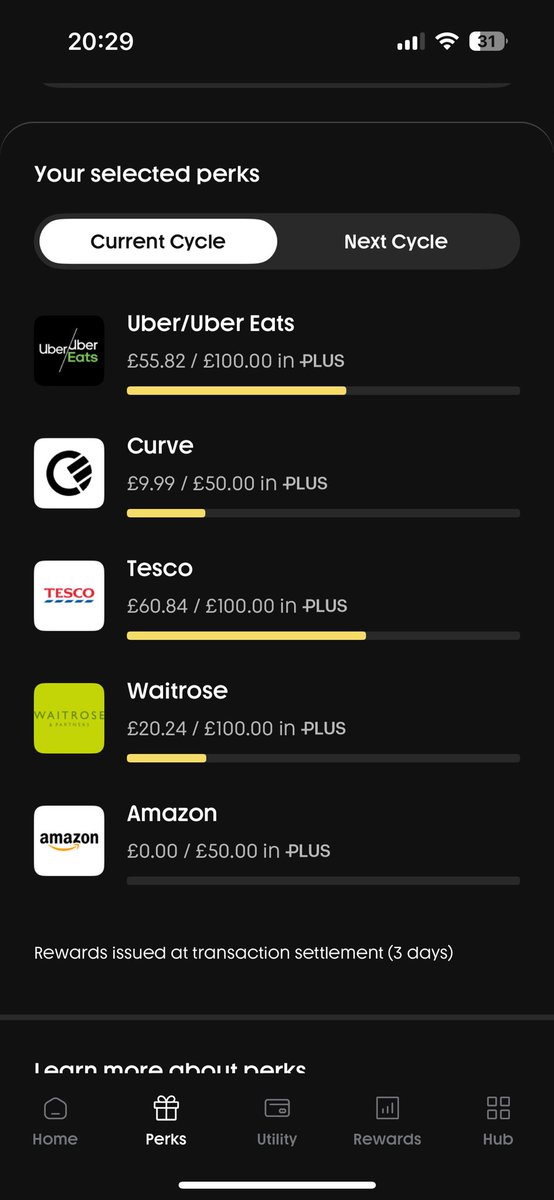 MartinHarryR's tweet image. Already making full use of my super boosted perks 🚀 plus a little takeaway treat gift card for the weekend 🍱