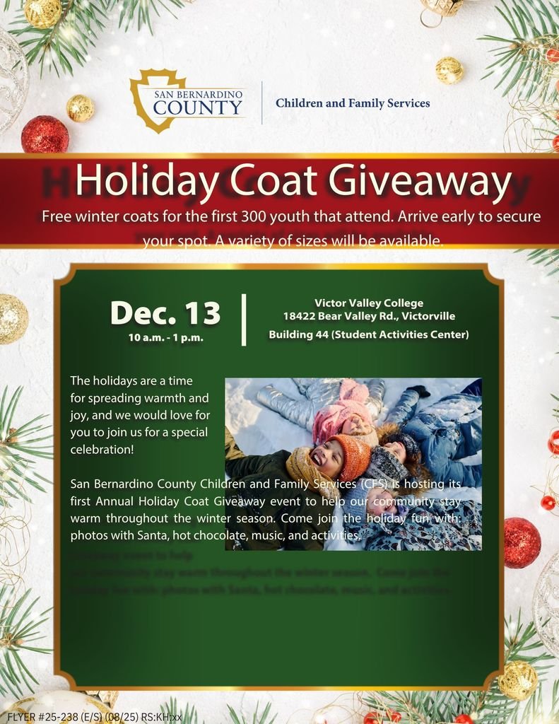 EucKoalas's tweet photo. Mark your calendar. Coat giveaway to the first 300 kids. Check the flyer for more information. https://t.co/W1BLxUgIzv