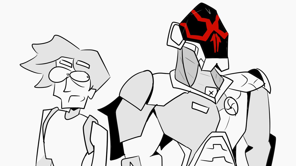 I don't really share art here but I wanted to test this new program and I think the sillies from memory came out nice enough to post (dont flip the canvas i didnt fix things😭)