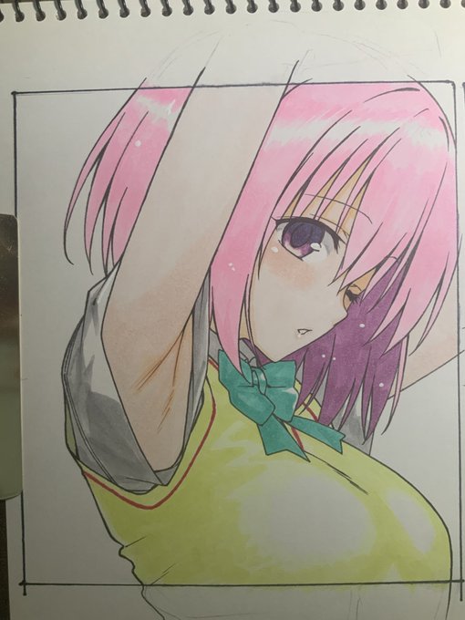 前のスケッチブックより滲みにくいけど発色は前の方が良かったような……気がする 