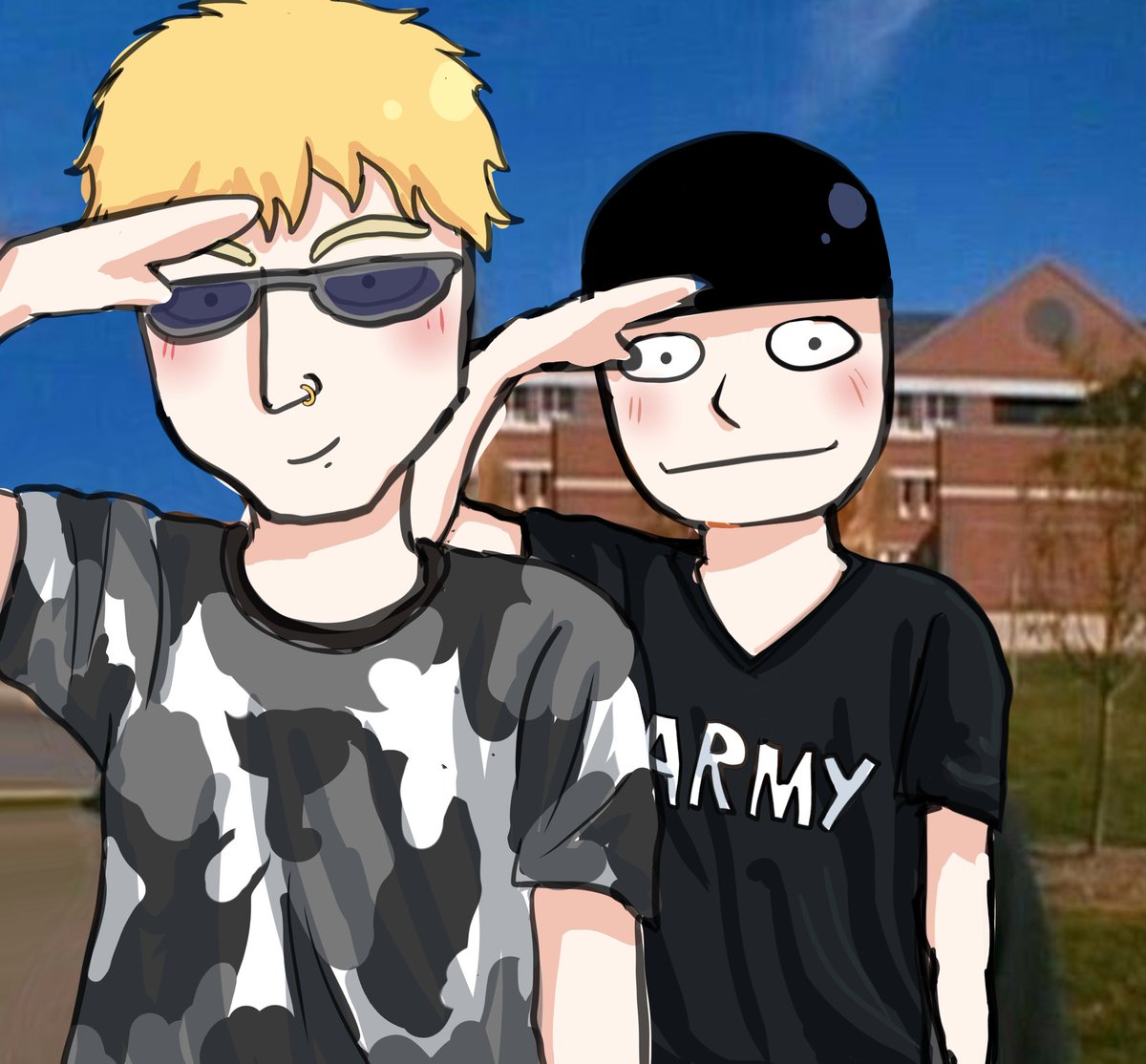 swirlydollz's tweet image. Kevin and Timmy, but it&apos;s zero day 
#kevinspencer #fanart #sociohack #kevinspencerfanart #zeroday #art