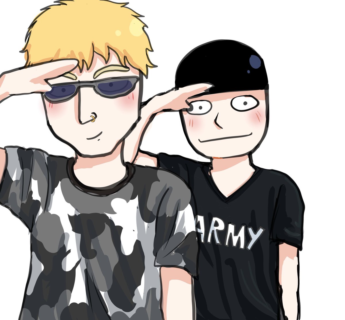 swirlydollz's tweet image. Kevin and Timmy, but it&apos;s zero day 
#kevinspencer #fanart #sociohack #kevinspencerfanart #zeroday #art