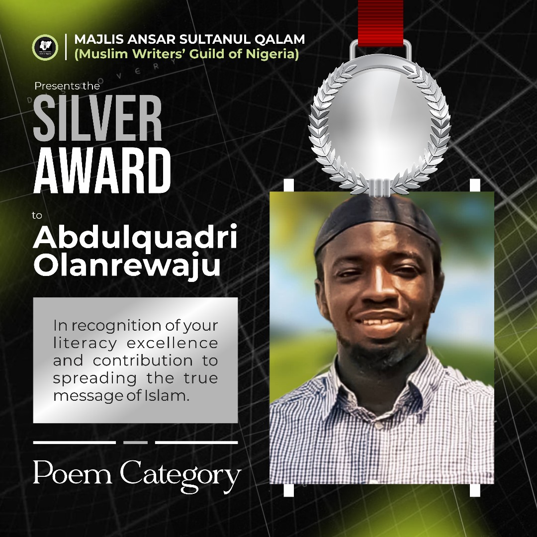 MasqNigeria's tweet photo. Celebrating the Gold and Silver Award recipients whose words continue to inspire, enlighten, and spread the true message of Islam through poetry and prose.
#MASQ #MuslimWritersGuild #IslamicLiterature https://t.co/pjv1UhuIjL