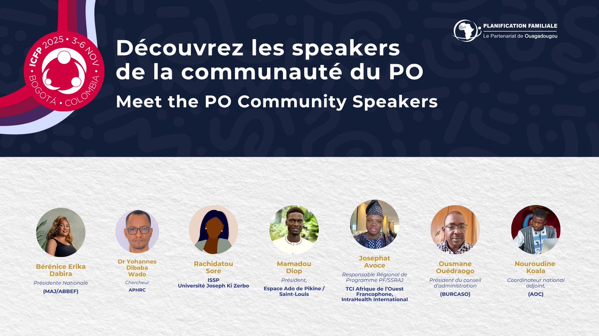 POuagaPF's tweet image. La force du Partenariat de Ouagadougou (#PO), c’est avant tout sa diversité.

Au-delà de l'équipe de l’#UCPO, c’est toute une communauté qui s’exprime : des Directeurs de la Santé de la Mère et de l'Enfant, des jeunes pleins d’idées, des chercheurs passionnés, des experts, des