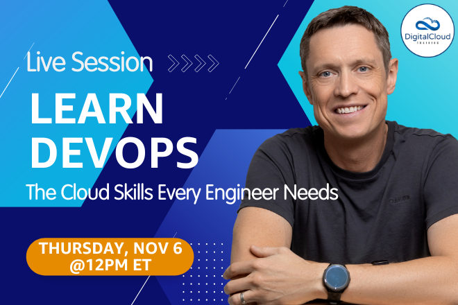 Want to land a high-paying role in #Cloud or #DevOps?

Join me this Thursday, Nov 6 at 12 PM ET for a free live session:
“Learn DevOps: The Cloud Skills Every Engineer Needs.”

Don’t miss it – save your spot! 

👉 event.webinarjam.com/vq5n5/register…

#techcareers #cloudcomputing