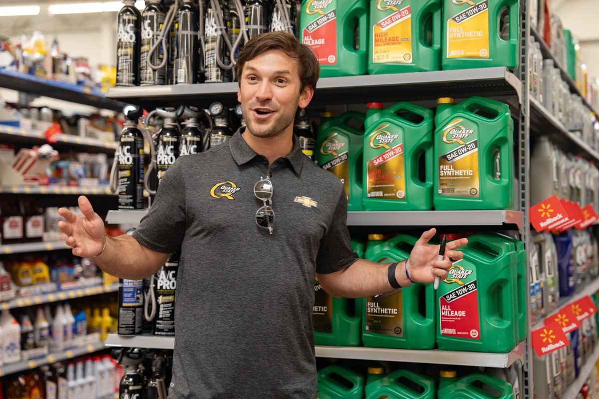 QuakerState's tweet image. Thank you, @Daniel_SuarezG and @TeamTrackhouse, for letting us power your team both under the hood and on the car these past three years. It’s been an incredible journey together and one we’ll always be proud of!