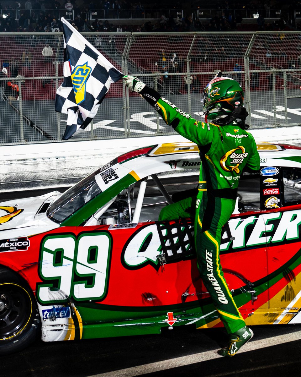 QuakerState's tweet image. Thank you, @Daniel_SuarezG and @TeamTrackhouse, for letting us power your team both under the hood and on the car these past three years. It’s been an incredible journey together and one we’ll always be proud of!