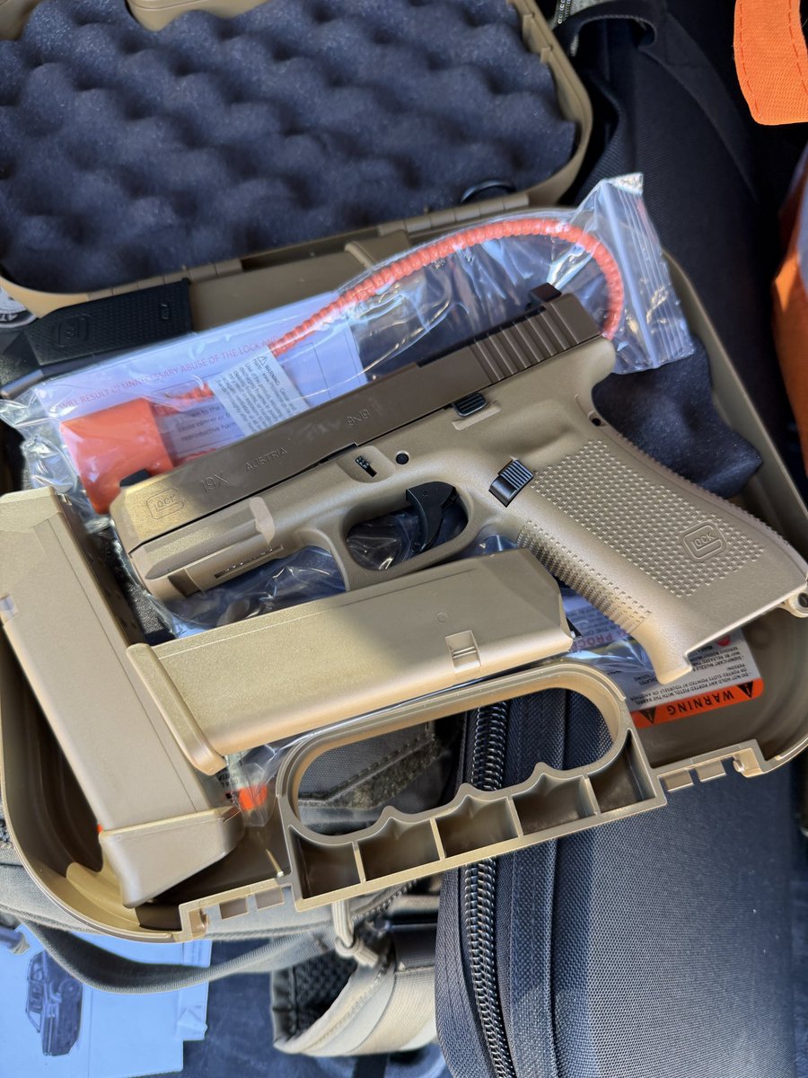 Left the house with one gun today, came back home with 4 🙂
