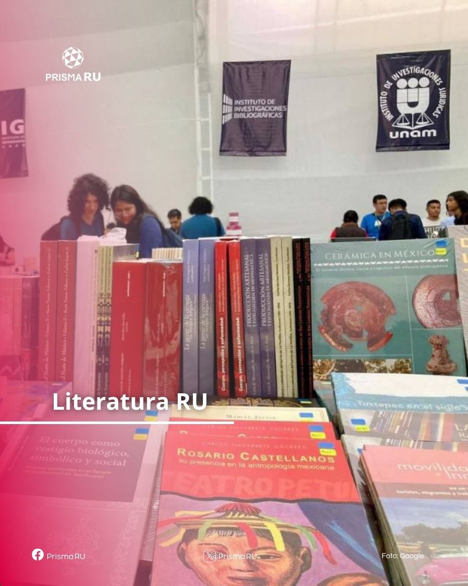 Hoy en #LiteraturaRU 📕 | Eduardo Cerdán, coordinador de la Escuela de Escritura de <a href="/LiteraturaUNAM/">Literatura y Fomento a la Lectura UNAM</a> nos hace las recomendaciones literarias de la semana 🙌

#RelatamosAlMundo🌎 #RadioUNAM 96.1FM 📻