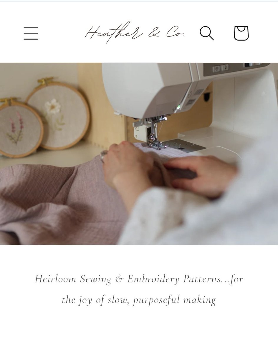 So proud of my amazing wife who’s just started her own business!

If you or someone you know loves sewing or hand embroidery, I’d really appreciate you taking a moment to check out and support her new venture.

heathercopatterns.com