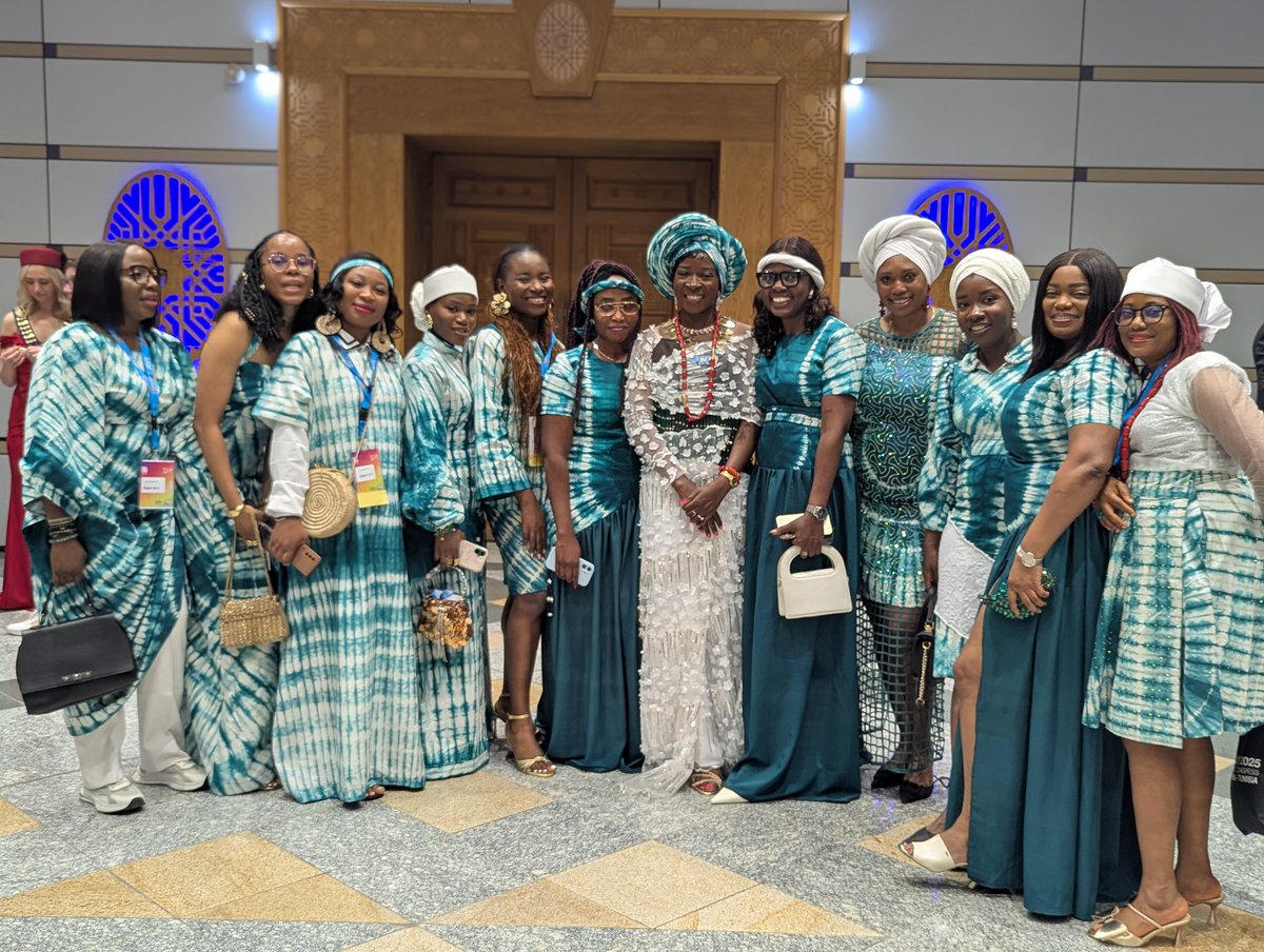 jci_nigeria's tweet image. With pride in our hearts and purpose in our steps, JCI Nigeria delegates joined global changemakers at the grand opening of the 2025 JCI World Congress in Tunis, Tunisia. 

Led by our National President, Oluwatoyin Atanda, the Nigerian delegation radiated unity, excellence…