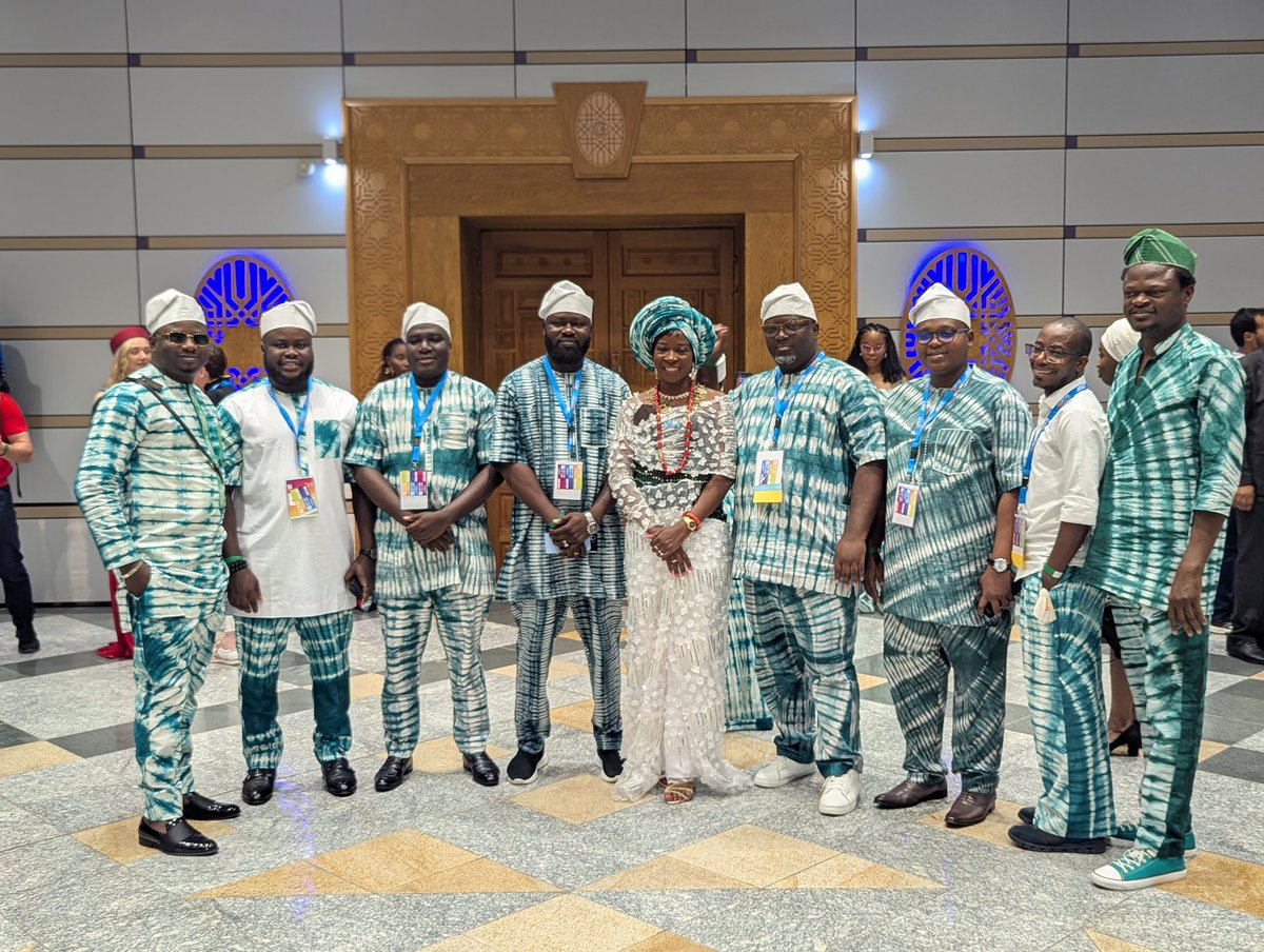 jci_nigeria's tweet image. With pride in our hearts and purpose in our steps, JCI Nigeria delegates joined global changemakers at the grand opening of the 2025 JCI World Congress in Tunis, Tunisia. 

Led by our National President, Oluwatoyin Atanda, the Nigerian delegation radiated unity, excellence…