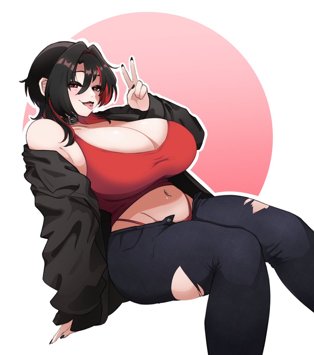 OC comm for <a href="/Akari_Reaper/">Akari Tori</a> !
Thank you so much :D 🖤