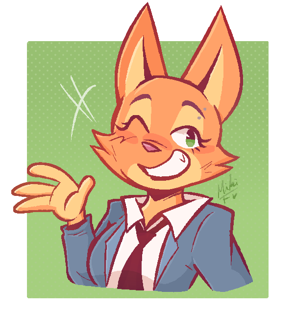 MikiFluffs's tweet photo. Icon commission for @Leem_2000 !! Thankyouuuu
#commission #commissionsopen #dianefoxington #TheBadGuys https://t.co/VTs8IOufu9