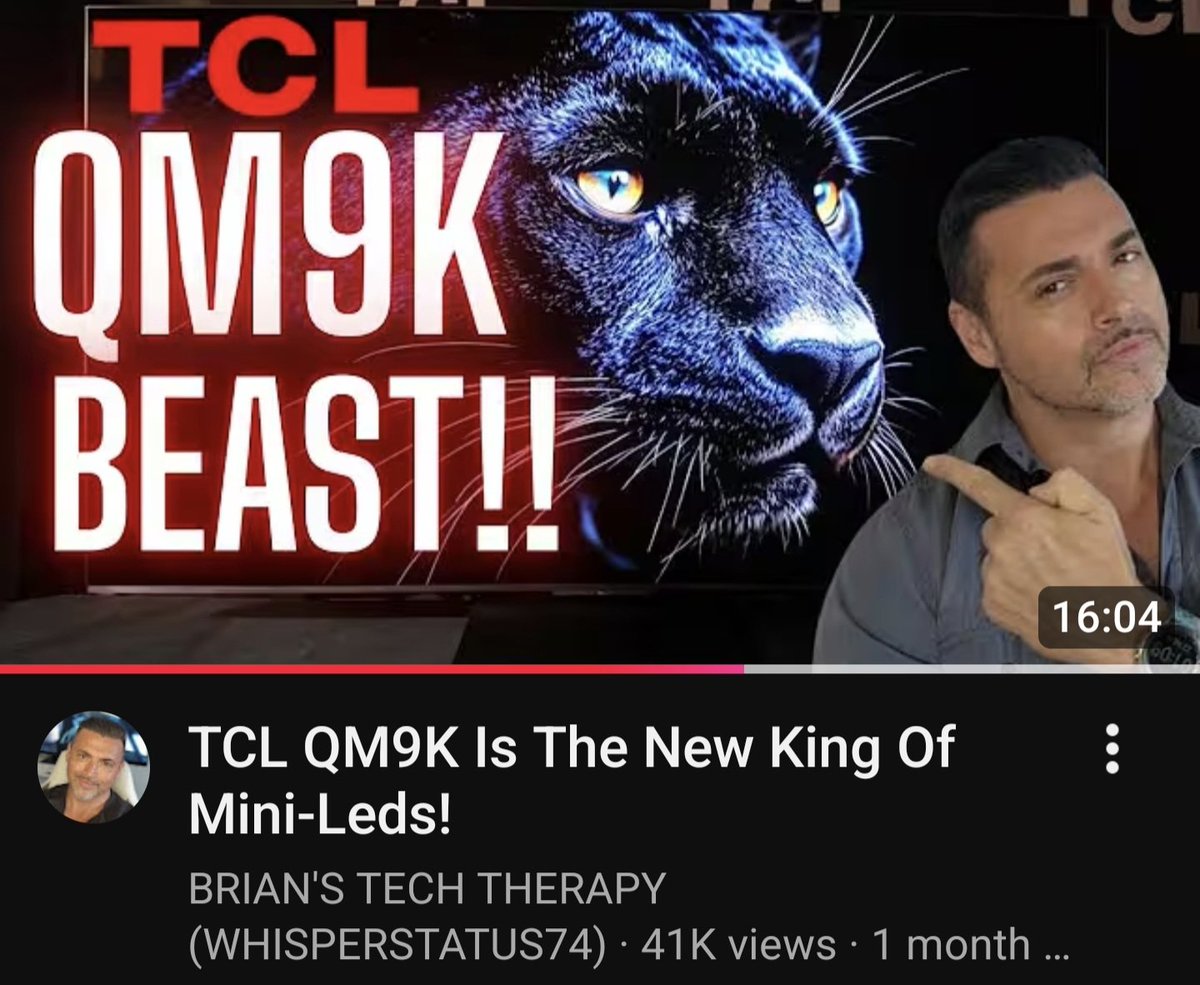 VisualFidelity's tweet image. Sold my 65 LG G5 OLED. Got my first QD mini LED- Hisense U8QG.  Loved it. It was like seeing HDR for the first time. 

However I returned it due to light bleed issue caused during set up.

Decided to go for the latest and greatest - 75&quot; TCL QM9K.  6500nits.  Comes Thursday