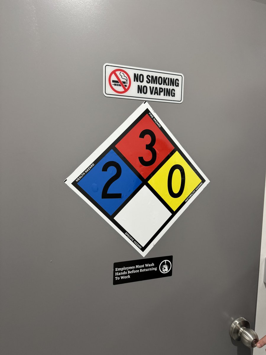 CobaEngineering's tweet image. Safety is not just a requirement it’s the foundation of successful extraction facilities. We design labs that meet the highest safety standards. These hazard diamonds help protect first responders and staff.

Below are diamonds found in butane and ethanol extraction environments.