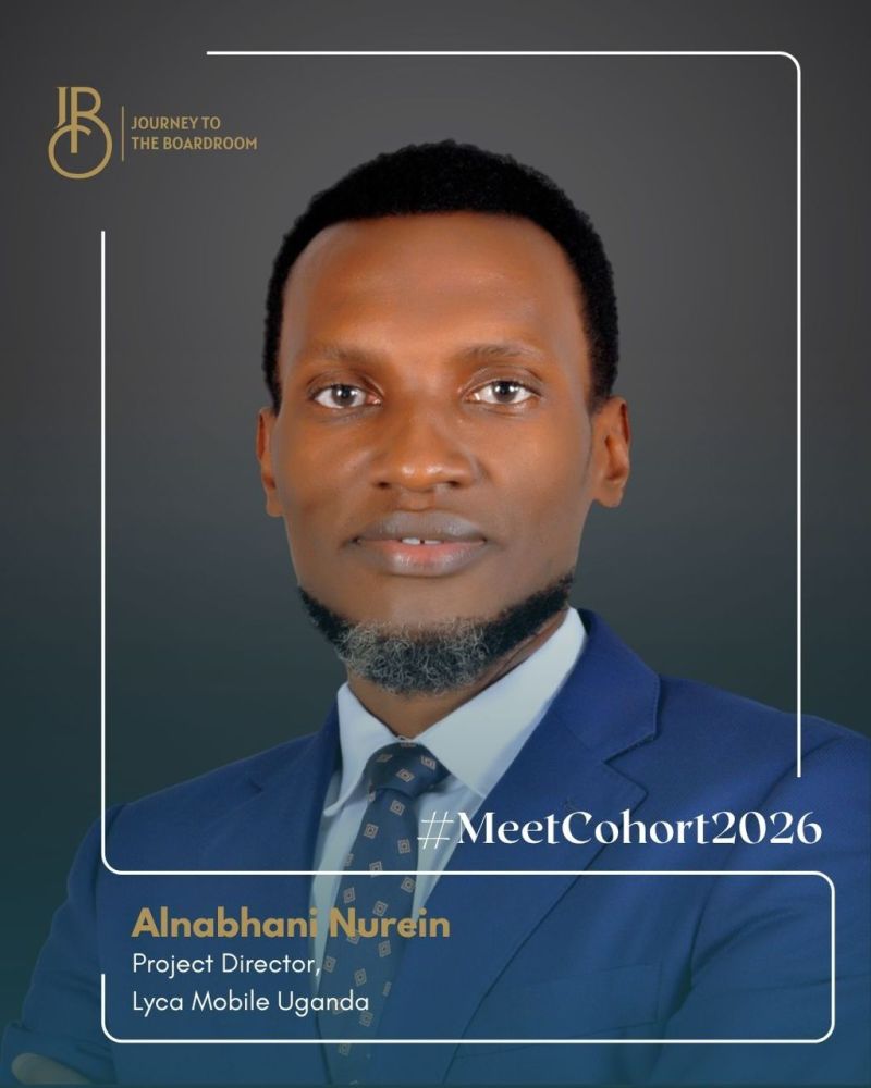 Welcome Nurein Alnabhani to <a href="/JTBoardroom/">Journey To The Boardroom</a> Cohort 2026!

He has over 16 years of Telecommunications expertise &amp; a decade in Project management. He heads the project management office <a href="/LycamobileUG/">LycamobileUG</a> 

He has several certifications in project management.

Congratulations!

#JTB2026