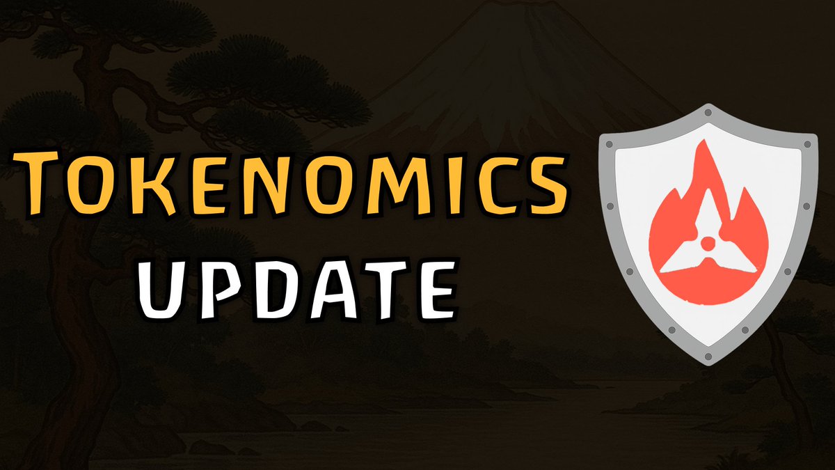 ⚡️ Important update about tokenomics

🛡️ Team Lock Update

We increased the team token lock from 4 to 5 years with a 36-month cliff and 24-month vesting.

- This change shows our long-term vision. We are not here for quick profit or short-term gains.
- No team tokens will be sold