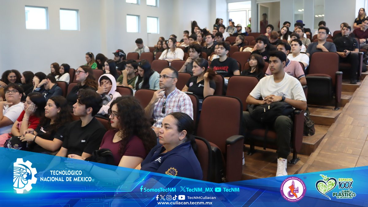 TecNMCuliacan's tweet photo. La comunidad del ITC participó en la conferencia impartida por Rogelio Prieto Alvarado, Blenda Ramírez y Héctor Rodríguez, quienes compartieron sus investigaciones sobre el uso de técnicas de Machine Learning para optimizar la generación de bioenergía. ⚡🧫💻 https://t.co/WDDMN0C21M