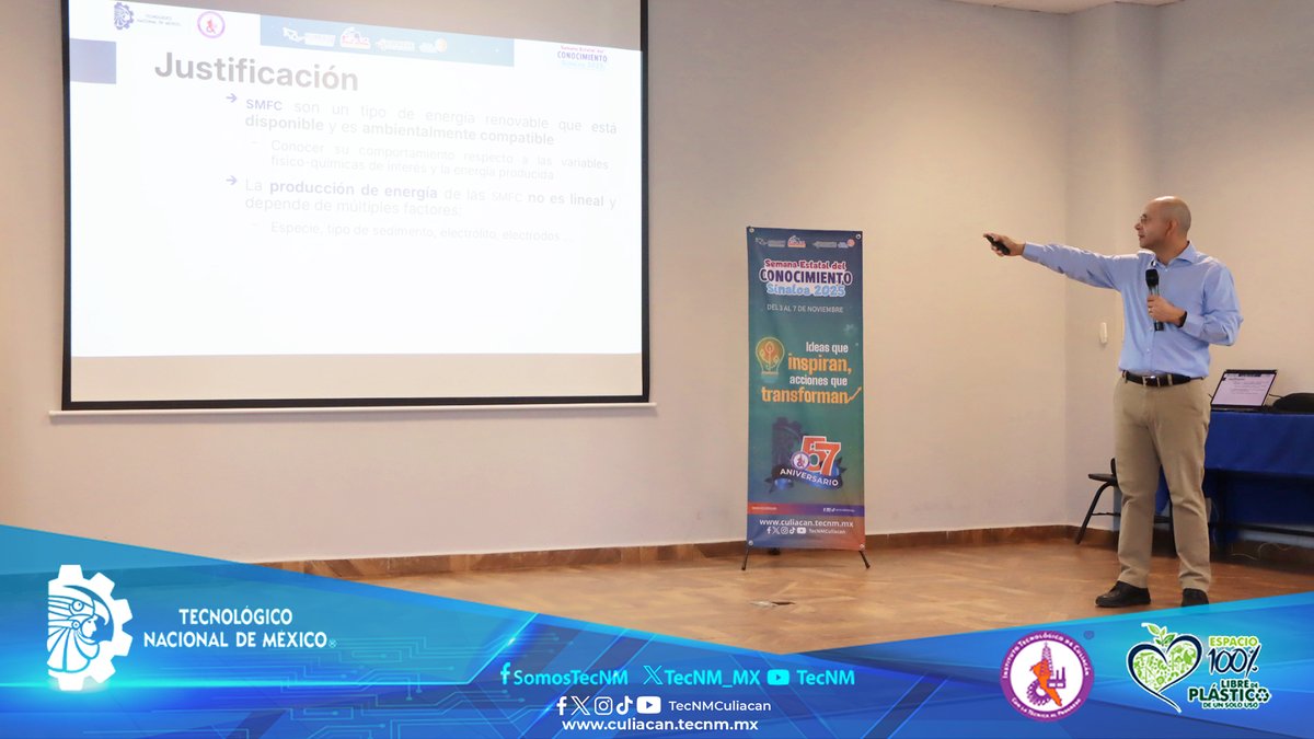 TecNMCuliacan's tweet photo. La comunidad del ITC participó en la conferencia impartida por Rogelio Prieto Alvarado, Blenda Ramírez y Héctor Rodríguez, quienes compartieron sus investigaciones sobre el uso de técnicas de Machine Learning para optimizar la generación de bioenergía. ⚡🧫💻 https://t.co/WDDMN0C21M