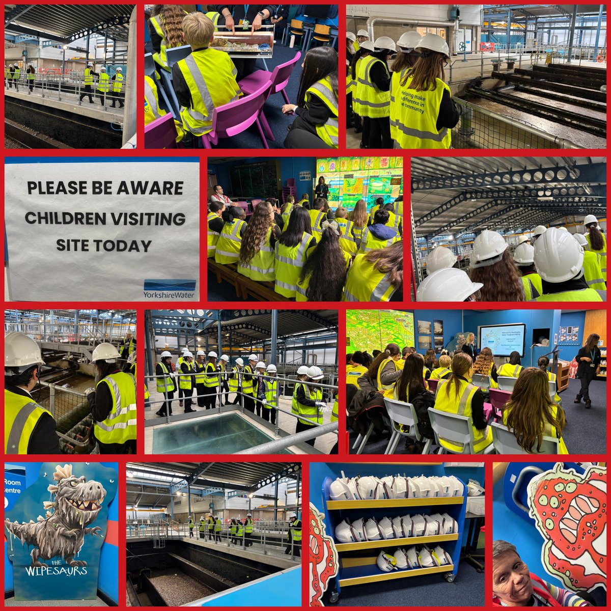 lawnswoodschool's tweet image. Y8 Geographers enjoyed their trip to the @YorkshireWater Headingley Water Treatment works today #fieldtrip 💦💧