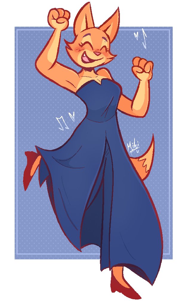 MikiFluffs's tweet photo. Commission for @Leem_2000 !! Tysm again! #commission #commissionsopen #dianefoxington #TheBadGuys https://t.co/oYhV8mWJD2