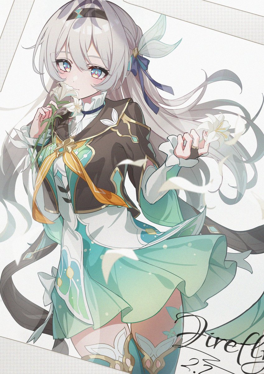 Firefly 🤍🍃
#ホタル #崩壊スターレイル #HonkaiStarRail  #FireFly