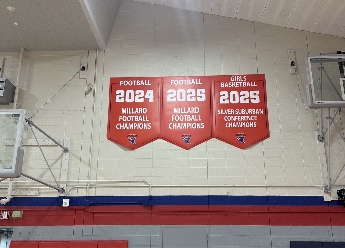 New Banners are up in the gym!