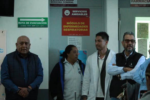 Contepec, Mich.
Se le dio la bienvenida al nuevo director del IMSS Bienestar en Contepec, el Dr. Humberto, con quien compartimos la visión de brindar un servicio digno, humano y accesible para todos.