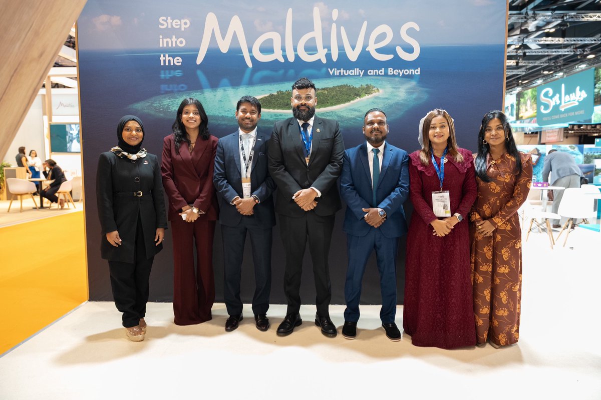 visitmaldivesco's tweet image. Day 1 of WTM 2025 concluded with a strong start for Visit Maldives and industry partners. The Maldives stand welcomed travel professionals, fostering meaningful discussions, networking opportunities, and valuable collaborations that set the stage for another successful year