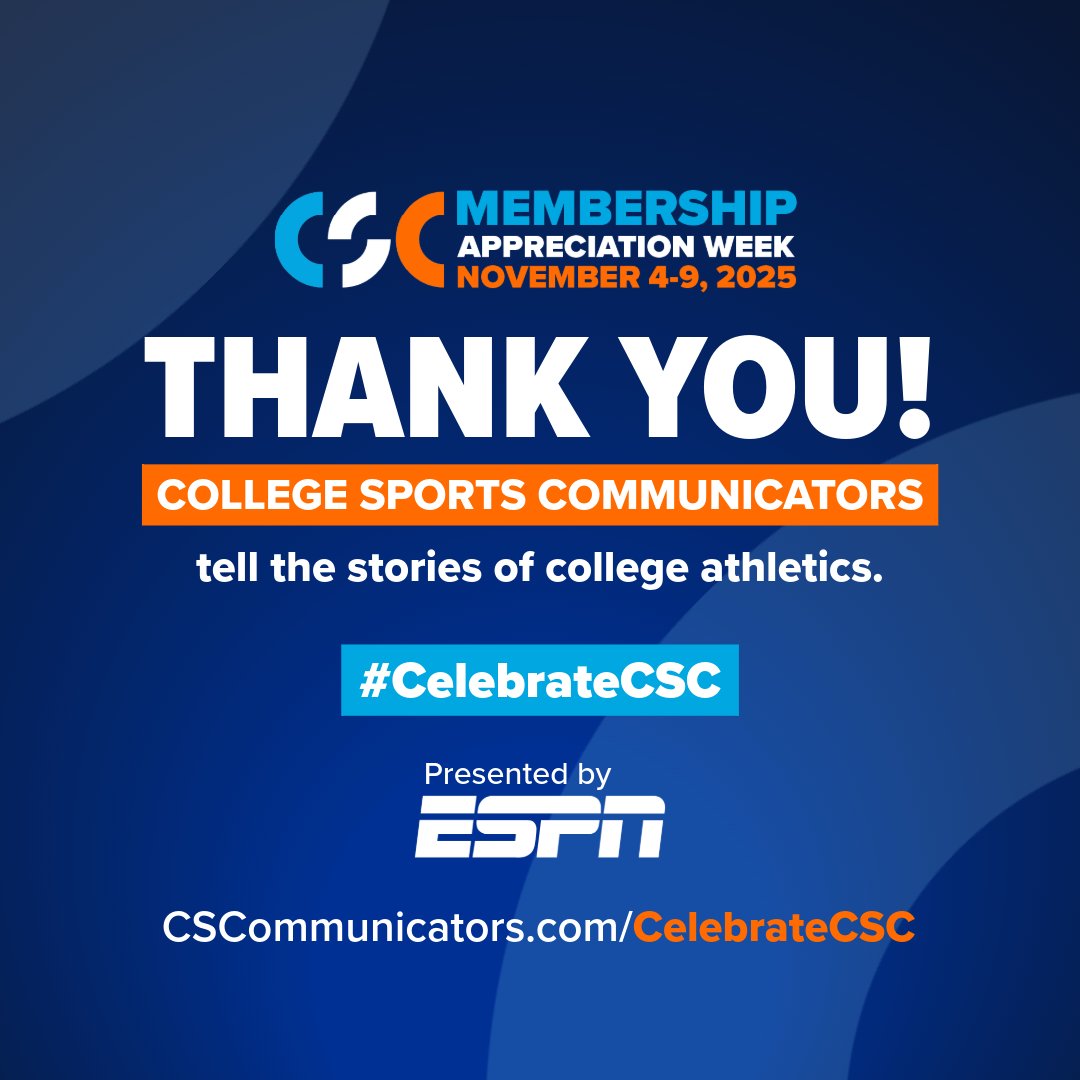 JudyMacLeod_'s tweet image. During CSC Membership Appreciation Week, we recognize Assoc. Dir. of Comms @ESJ5_ for his exemplary service to CUSA. His great work is on full display this week at the CUSA Women’s ⚽️ Championship, where he continues to elevate our programs and student-athletes. #CelebrateCSC