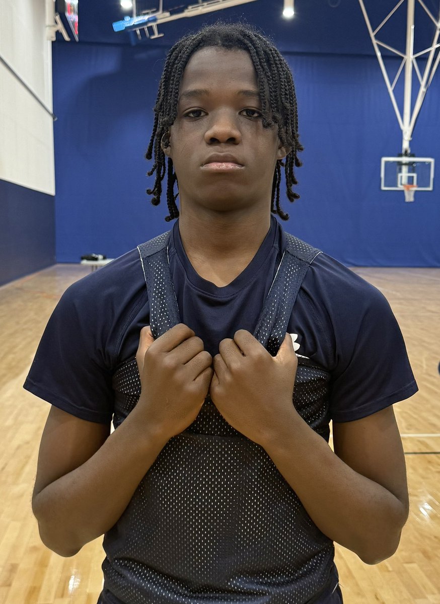 NorfolkKnights's tweet photo. Keenan Mason (5’10 2028 Petersburg HS/VA Havoc) first you have to love his energy and effort on both ends of the floor especially defensively.  He’s a disrupter with his activity, footwork and a long wingspan to tie up opposing ball handlers and also tip passes.  Offensively Keenan is a smooth shooting lefty who can score it from deep off the catch at a good rate and is very efficient in the mid range.  A crafty ball handler, probing and smart he slices through defenses and has excellent vision.  Capable of playing either guard position productively and an impact presence on both ends of the floor.  We featured Keenan last season, check it out: #BigShots #VAHavocCombine @BigShotsToday @BigShotsGlobal