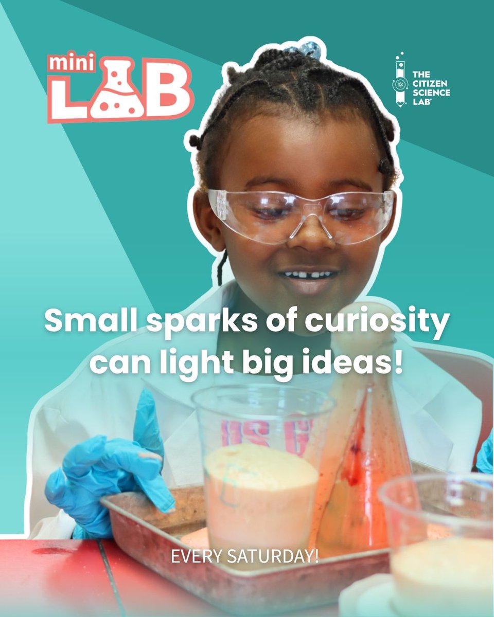 citizenscilab's tweet photo. Small sparks of curiosity can light big ideas!✨ Click the link in our bio to learn more about our recurring weekend programs including Mini Lab and Weekend Workshops!
-
#ScienceEducation #Pittsburgh #Science #STEM #blackled https://t.co/GSRJTQoWcv