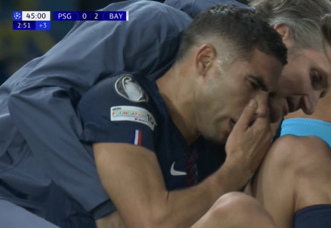 Hakimi pleure ? Je pleure aussi.