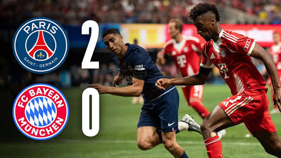 Dangerousclose's tweet photo. Half-time at Parc des Princes and Bayern didn’t come to play — they came to evict 😭🔥”

“Luis Díaz with a brace, and PSG fans already Googling therapy prices 😭⚽”

It’s only half-time but the Eiffel Tower.
#VARZONE #PSG #Bayern #UCL #FootballBanter https://t.co/rJJlrxySJ7