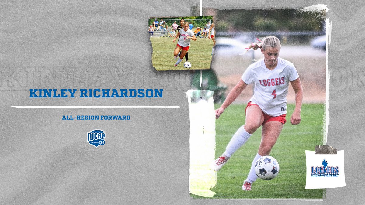 Congrats to Sophomore Kinley Richardson on being selected to the Region 24 All-Region Team!

Big goals in big moments.

#TheLand #RollLogs #ChopOn
@llccathletics @njcaa_xxiv