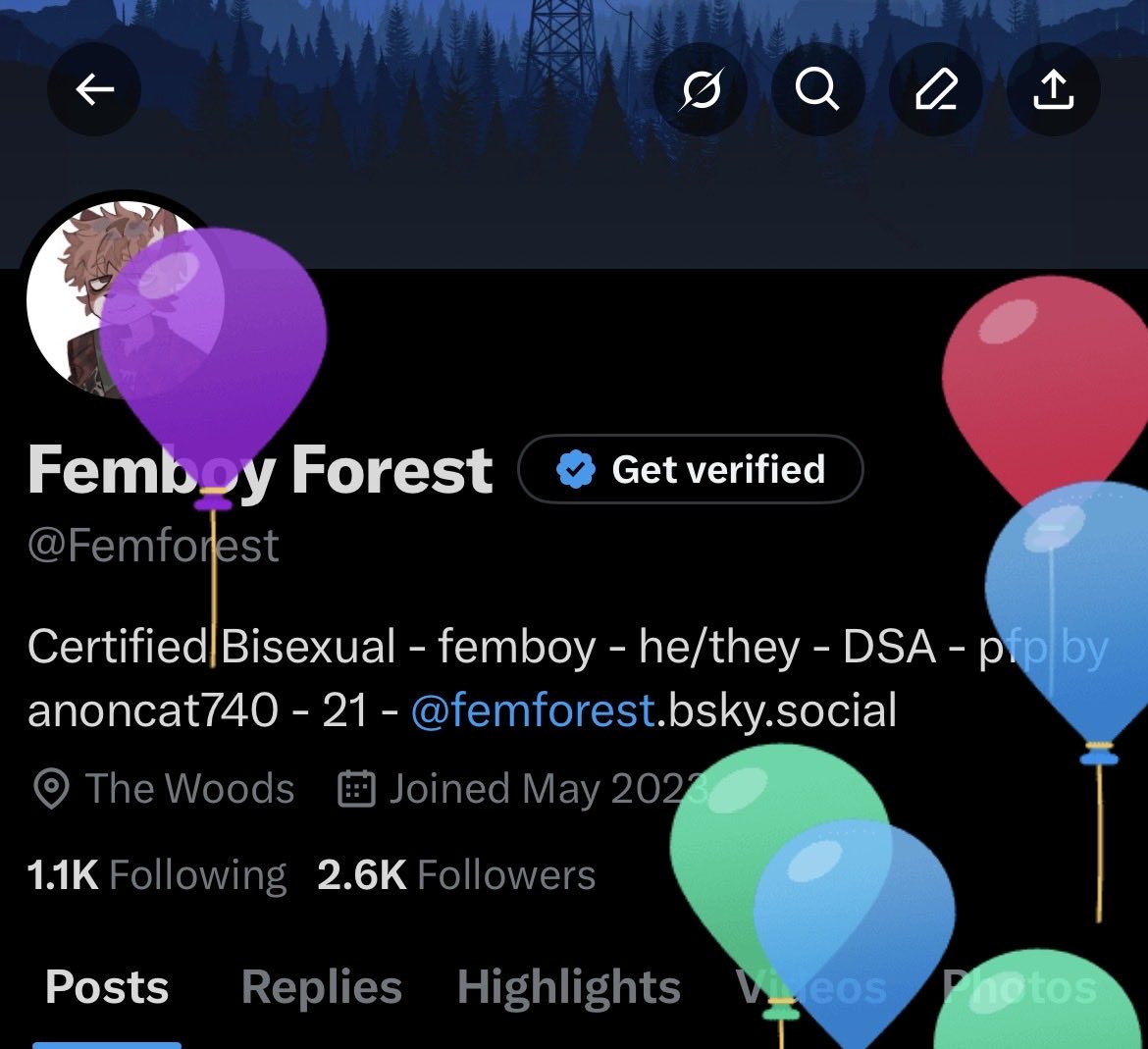 Femforest's tweet image. I’ve aged : )