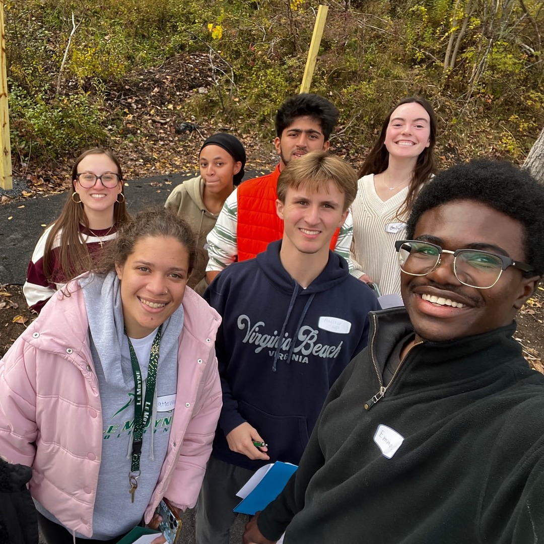 "I chose Le Moyne because of the community &amp; relationship everyone has with each other. It gives me a home-like feeling and also reassures me that there will be people to have my back, which is very comforting." Hear more from our students: lemoyne.edu/Inside-Guide