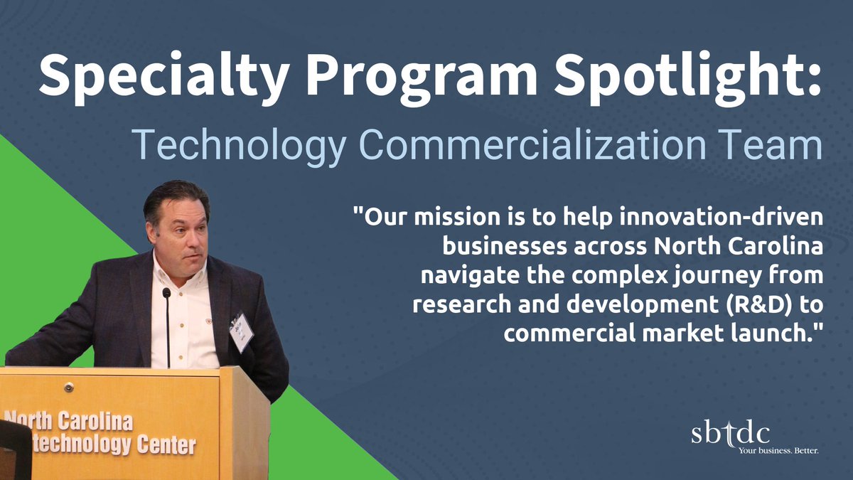 NC SBTDC tweet media