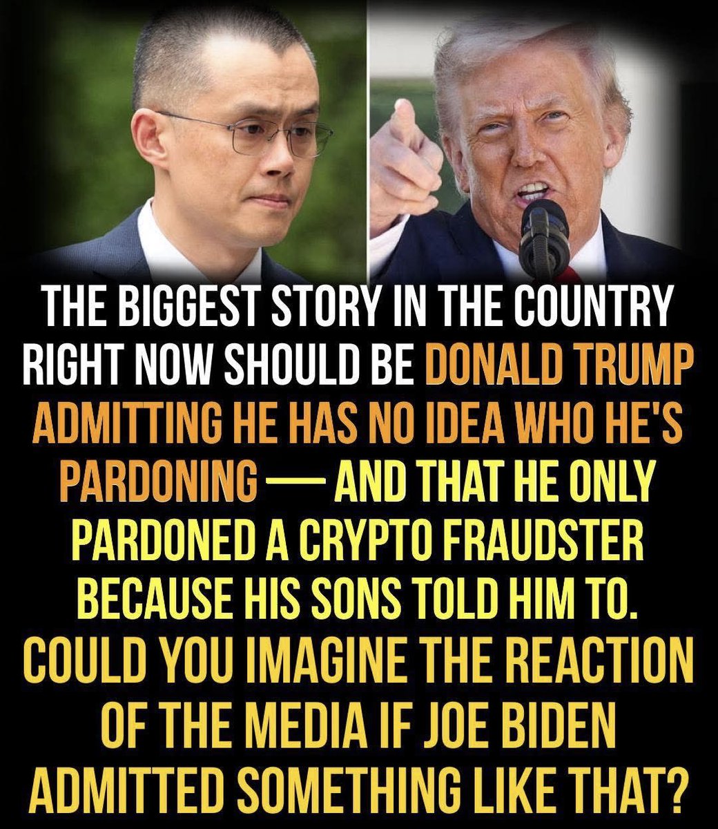 Help Best News Founder Mark Sokol Fight Homelessness Throughout America Follow Now <a href="/GoToBNAC/">BestNewsAndCrypto.com</a> And <a href="/GoToBestMoney/">BestNewsAndMoney.com</a> 

Trump will probably get a “donation” from this pardon…

Feel better reading BestNewsAndCrypto.com