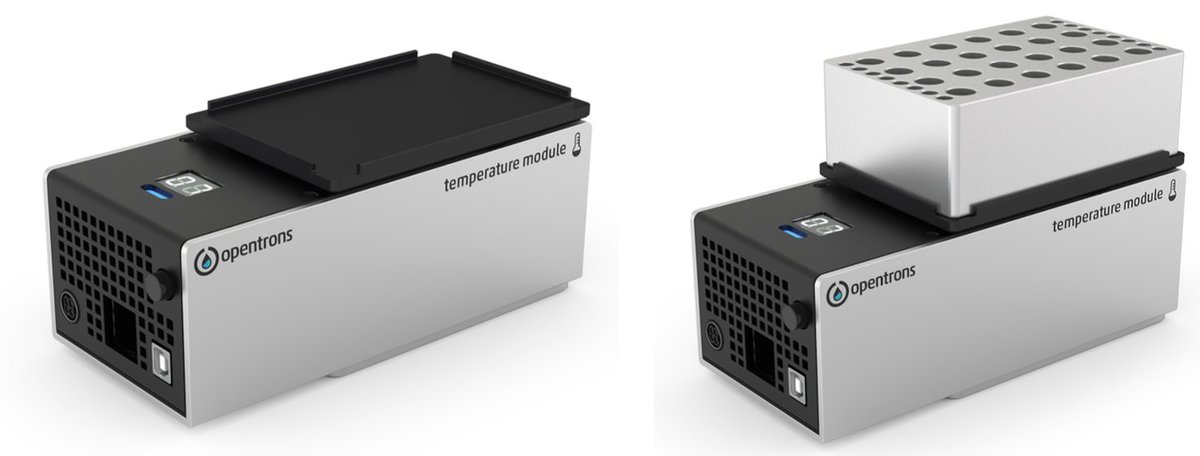 pylabrobot's tweet image. The Opentrons temperature control module is now supported through the USB/serial interface thanks to @NedrudDavid!

This means you can use it without an OT liquid handler. Just plug it into your computer!

(we also support this for the OT thermocycler)